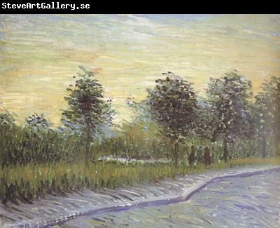 Vincent Van Gogh Lane in Voyer d'Argenson Park at Asnieres (nn04)